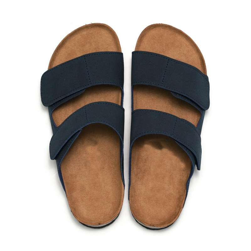 Flip Flop Leather Men - Pantoufles en liège pour hommes, sandales