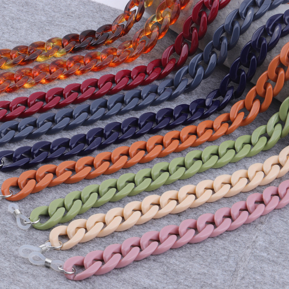 Sunglass Retainer Cord - Nouvelle mode acrylique lunettes chaînes support