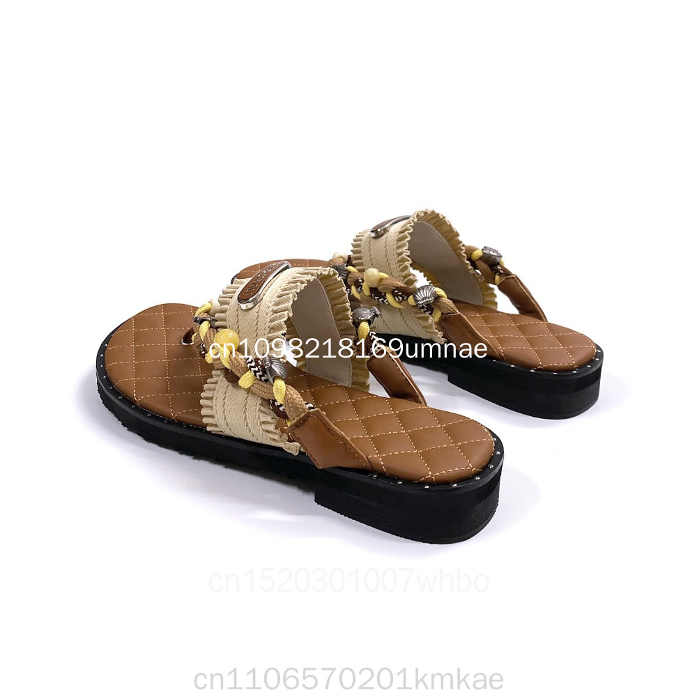 Nouvelles pantoufles rétro tis - Flip Flop Leather Men avis et prix