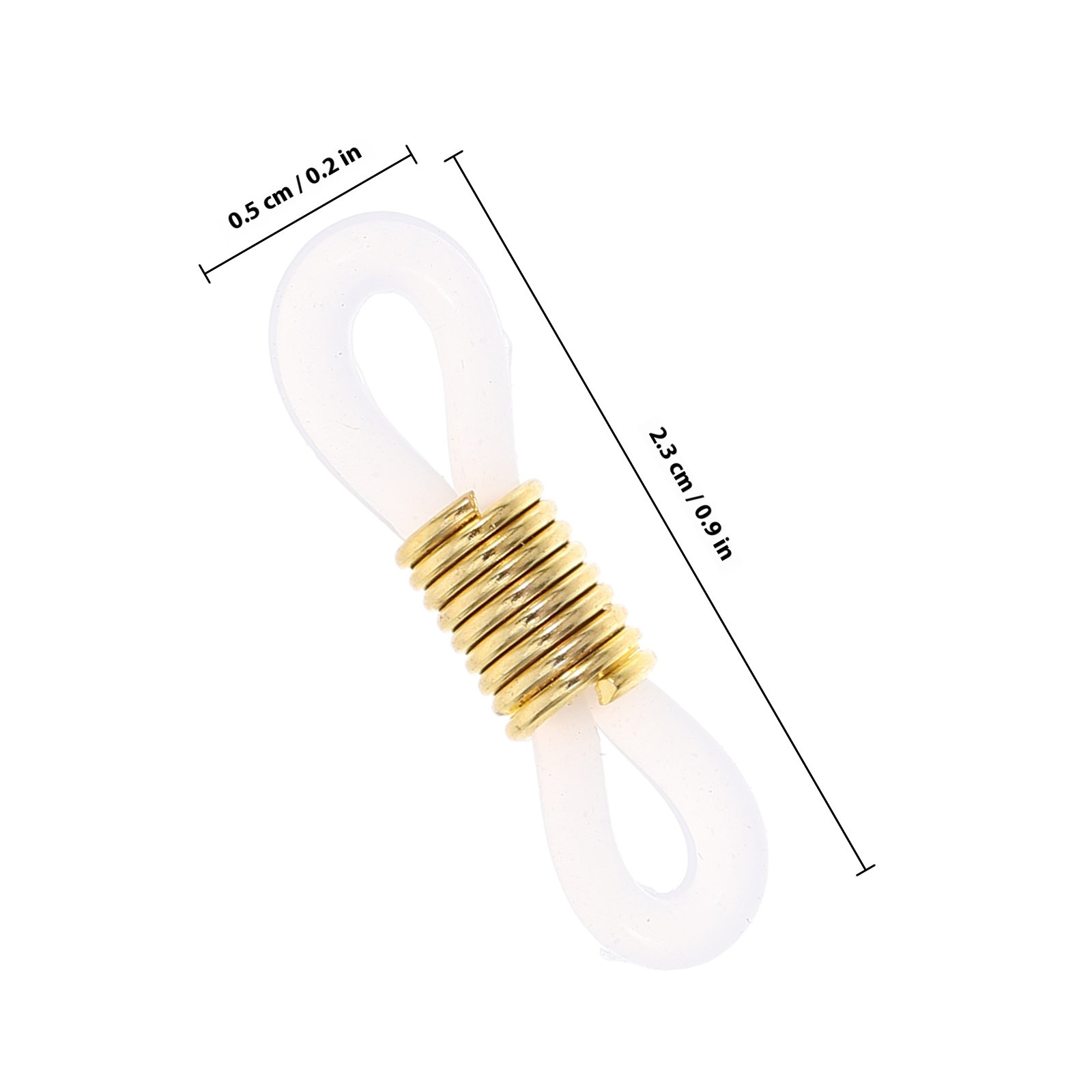 100 pièces Embouts de chaîne d - Sunglass Retainer Cord avis et prix