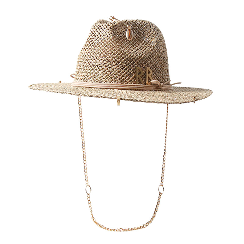 Chapeau de soleil en paille Pa - Bucket Hat Straw avis et prix